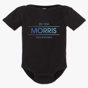 Morris Oklahoma Horizon Baby Onesie