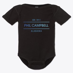 Phil Campbell Alabama Horizon Baby Onesie