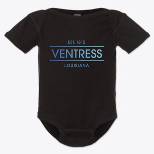 Ventress Louisiana Horizon Baby Onesie