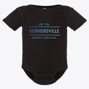 Kernersville North Carolina Horizon Baby Onesie