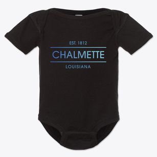 Chalmette Louisiana Horizon Baby Onesie