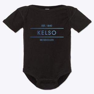 Kelso Missouri Horizon Baby Onesie