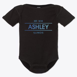 Ashley Illinois Horizon Baby Onesie