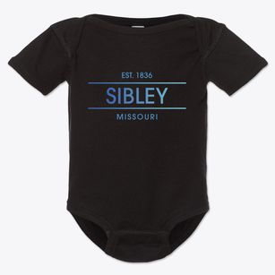 Sibley Missouri Horizon Baby Onesie