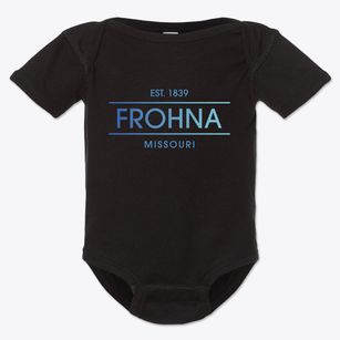 Frohna Missouri Horizon Baby Onesie