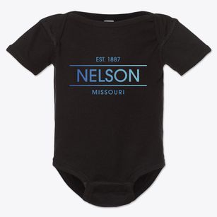 Nelson Missouri Horizon Baby Onesie