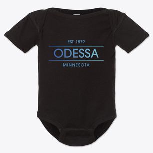 Odessa Minnesota Horizon Baby Onesie