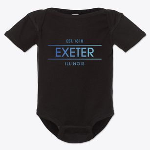 Exeter Illinois Horizon Baby Onesie