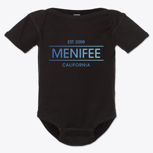 Menifee California Horizon Baby Onesie