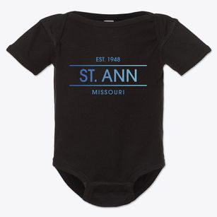 St. Ann Missouri Horizon Baby Onesie