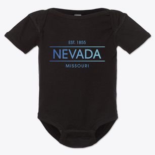 Nevada Missouri Horizon Baby Onesie
