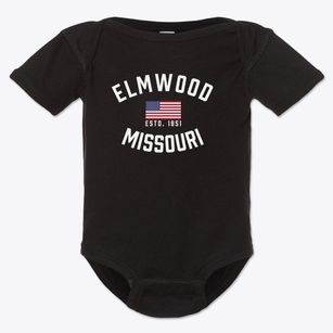 Elmwood Missouri Patriot Baby Onesie