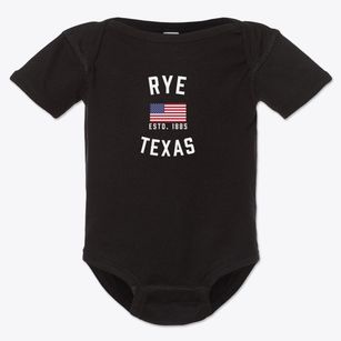 Rye Texas Patriot Baby Onesie