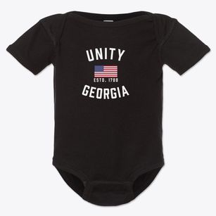 Unity Georgia Patriot Baby Onesie