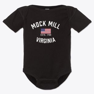 Mock Mill Virginia Patriot Baby Onesie