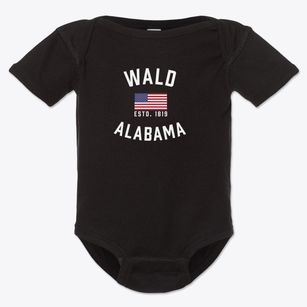 Wald Alabama Patriot Baby Onesie