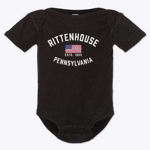 Rittenhouse Pennsylvania Patriot Baby Onesie