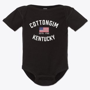 Cottongim Kentucky Patriot Baby Onesie