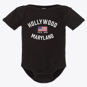 Hollywood Maryland Patriot Baby Onesie