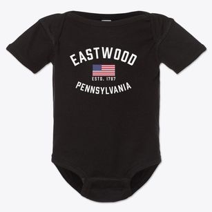 Eastwood Pennsylvania Patriot Baby Onesie