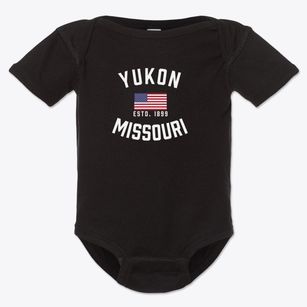 Yukon Missouri Patriot Baby Onesie
