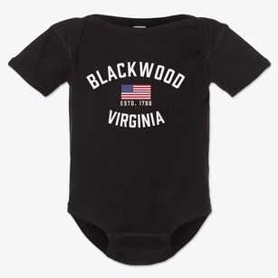 Blackwood Virginia Patriot Baby Onesie