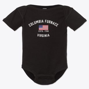 Columbia Furnace Virginia Patriot Baby Onesie