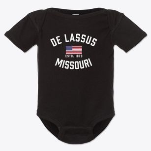 De Lassus Missouri Patriot Baby Onesie