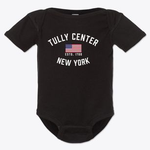 Tully Center New York Patriot Baby Onesie