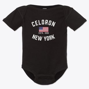 Celoron New York Patriot Baby Onesie