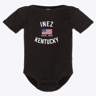 Inez Kentucky Patriot Baby Onesie