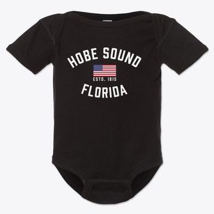 Hobe Sound Florida Patriot Baby Onesie