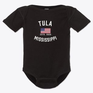 Tula Mississippi Patriot Baby Onesie