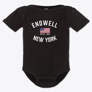 Endwell New York Patriot Baby Onesie