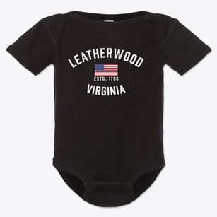 Leatherwood Virginia Patriot Baby Onesie