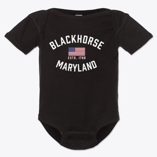 Blackhorse Maryland Patriot Baby Onesie