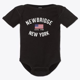 Newbridge New York Patriot Baby Onesie