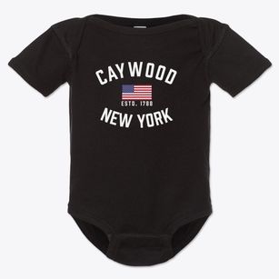 Caywood New York Patriot Baby Onesie