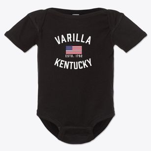 Varilla Kentucky Patriot Baby Onesie