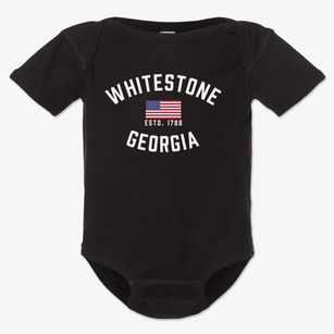 Whitestone Georgia Patriot Baby Onesie