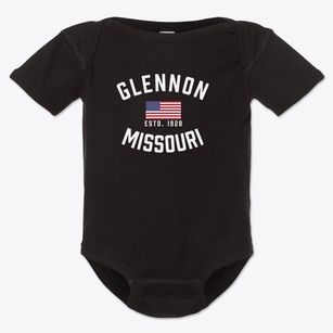 Glennon Missouri Patriot Baby Onesie