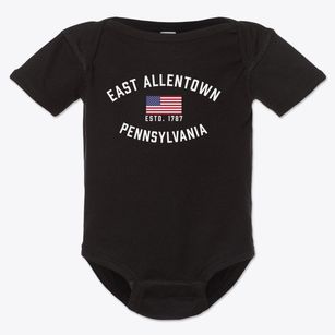 East Allentown Pennsylvania Patriot Baby Onesie