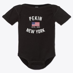Pekin New York Patriot Baby Onesie