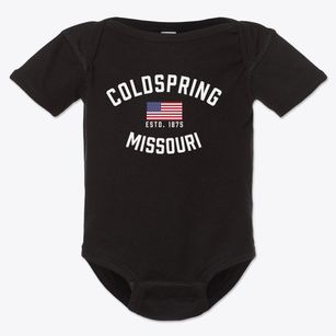 Coldspring Missouri Patriot Baby Onesie