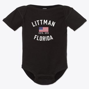 Littman Florida Patriot Baby Onesie