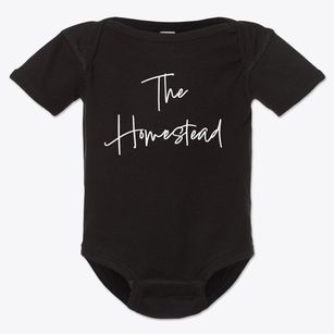 The Homestead California Freestyle Baby Onesie