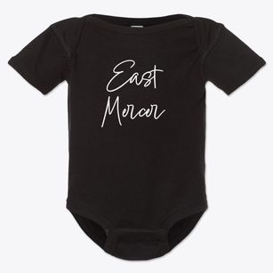 East Mercer Maine Freestyle Baby Onesie