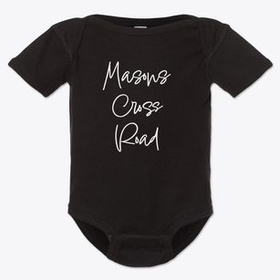 Masons Cross Road South Carolina Freestyle Baby Onesie