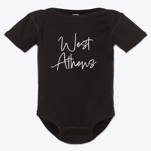 West Athens New York Freestyle Baby Onesie
