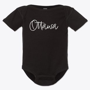 Ottawa Iowa Freestyle Baby Onesie